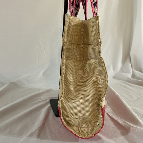 Tory Burch Canvas Top Handle Bag - Picture 7 of 13
